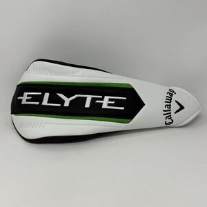 Callaway‎ ELYTE Driver Golf Club Head Cover ONLY White/Black/Green Elite